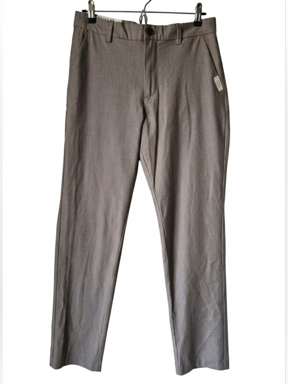 NWT Jack & Jones Beige Regular Fit Bi-Stretch Chino Pants - 31/32